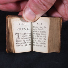 Load image into Gallery viewer, Bible in minuiture [sic] or a concise history of Old &amp; new Testaments Bible in minuiture or a concise history of Old &amp; new Testaments.  1780.
