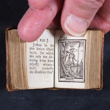 Load image into Gallery viewer, Bible in minuiture [sic] or a concise history of Old &amp; new Testaments Bible in minuiture or a concise history of Old &amp; new Testaments.  1780.
