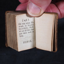 Load image into Gallery viewer, Bible in minuiture [sic] or a concise history of Old &amp; new Testaments Bible in minuiture or a concise history of Old &amp; new Testaments.  1780.
