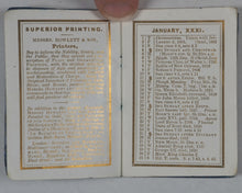 Load image into Gallery viewer, Howlett's Victoria Golden Almanack for 1846. Howlett and &amp; Son, Printers, 10 Frith Street, Soho. [London]. [1845].
