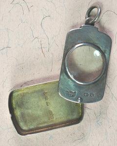 Smallest English Dictionary in the World. Comprising: besides the ordinary & newest words in the language, short explanations of a large number of scientific, philosophical, literary & technical terms. Bryce, David & Son. Glasgow. 1893. SILVER LOCKET