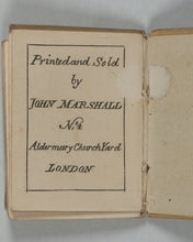 Load image into Gallery viewer, Infant's Library. Book 12. John Marshall. No. 4 Aldemary Churchyard. London. 1800
