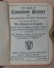 Load image into Gallery viewer, Church of England. Book of Common Prayer and Administration of the Holy Communion [with] Hymns ancient and modern: for use in the services of the Church. Oxford University Press. Henry Frowde. London. Circa 1900.

