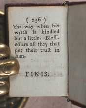 Load image into Gallery viewer, Bible in minuiture [sic] or a concise history of Old &amp; new Testaments. Newbery, E. London. 1780.
