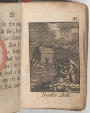Load image into Gallery viewer, Bible in Miniature or a Concise History of both Testaments. Harris, J. Late Newbery, for Darton &amp; Harvey. London. Circa 1790 according to Bondy or 1807 if you believe Welsh.
