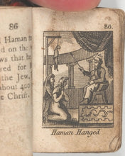Load image into Gallery viewer, Bible in Miniature or a Concise History of both Testaments. Harris, J. Late Newbery, for Darton &amp; Harvey. London. Circa 1790 according to Bondy or 1807 if you believe Welsh.
