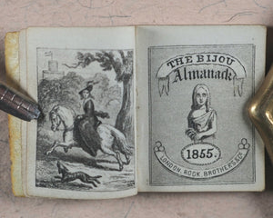Bijou Almanack for 1855. Rock Brothers & Co. London. [1854].