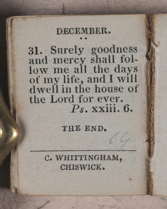 Small Rain Upon the Tender Herb Deut. xxxii. 2. Religious Tract Society. [London]. Circa 1835. 14th edition.