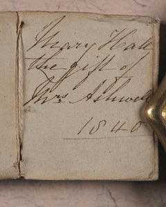 Small Rain Upon the Tender Herb Deut. xxxii. 2. Religious Tract Society. London. Circa 1839. 15th edition.