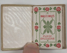 Load image into Gallery viewer, Marcus Ward's Purse Calendar. Marcus Ward &amp; Co. Ltd. [Belfast]. [1910].
