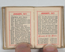 Load image into Gallery viewer, Marcus Ward's Purse Calendar. Marcus Ward &amp; Co. Ltd. [Belfast]. [1910].

