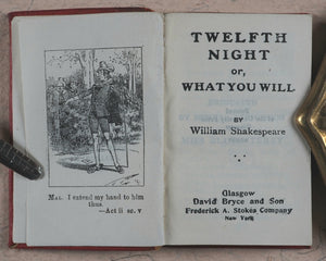 Shakespeare, William. Twelfth Night. Bryce, David & Son. Glasgow. 1904.