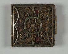 Load image into Gallery viewer, London Almanac for the year of Christ, 1793. Company of Stationers. London. [1792]. Portuguese craftsman's gold vermeil filigree case.

