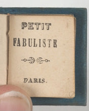 Load image into Gallery viewer, Petit Fabuliste. Firmin Didot, Rue Jacob, 58. Paris. Circa 1840.
