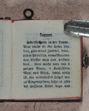 Load image into Gallery viewer, Kleinste Kochbuch der Welt, Das. Vienna. Circa 1900.

