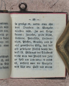 Kleinste Kochbuch der Welt, Das. Vienna. Circa 1900.