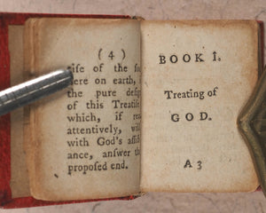 Bible in minuiture [sic] or a concise history of Old & New Testaments. Newbery, E. London. 1780.