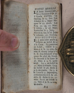 Petit almanach Universel Pour l’année M.D.CC.XVIII, Le. Moetjens, Adrian. La Haye. 1717.