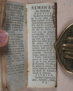 Petit almanach Universel Pour l’année M.D.CC.XVIII, Le. Moetjens, Adrian. La Haye. 1717.