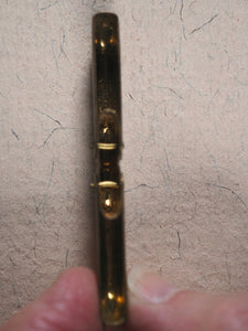 Almanach 1879. Germany. Novel brass folding case.