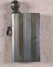 Load image into Gallery viewer, Art Deco &#39;blook&#39;. Book pattern pencil holder. Circa 1920.
