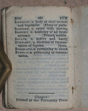 Load image into Gallery viewer, Bryce&#39;s Diamond English Dictionary. Bryce, David and Son. Glasgow. 1896.
