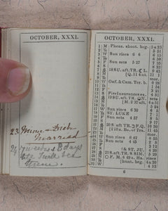 Tilt’s Miniature Almanack for 1860. Kent, W. and Co. Fleet Street. Late David Bogue. London. [1859].