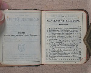 Church of England. Book of Common Prayer and Administration of the Holy Communion. Oxford University Henry Frowde. London.[1898].