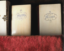 Load image into Gallery viewer, Miniature library of early nineteenth century French Children's and Juvenile Devotionals or Prayer Books. Circa 1806-1840.
