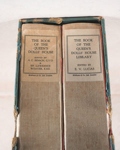Benson, A.C. , Sir Lawrence Weaver and E.V. Lucas, editors. The Book of the Queen's Dolls' House. Methuen & Co. Ltd. 36 Essex Street, London. 1924.