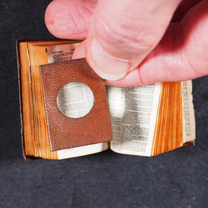 Holy Bible containing Old and New testaments Bryce, David & Son. Glasgow. 1901. Burns Bible with original mauchline Fraser tartanware box