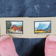 Load image into Gallery viewer, Petits Souvenirs de la Suisse. No publisher but probably Maehly-Lamy. Circa 1840. Miniature souvenir from Switzerland.
