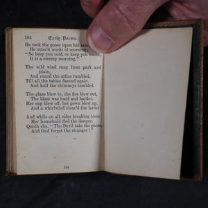 Tennyson, Alfred Lord. Early poems Bryce & Son. Glasgow. Circa 1889.