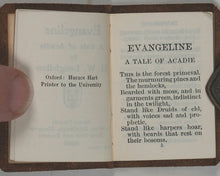 Load image into Gallery viewer, Longfellow, Henry Wadsworth. Evangeline, A Tale of Acadie [stet]. Henry Frowde. London, Edinburgh, Glasgow, New York, and Toronto. 1906.
