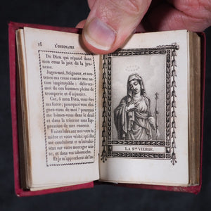 Petites heures à Jesus Christ. Dédiées aux jeunes fidelea. Janet, Francois. Libraire. Rue de la Harpe, 50. Paris. Circa 1818.