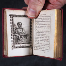 Load image into Gallery viewer, Petites heures à Jesus Christ. Dédiées aux jeunes fidelea. Janet, Francois. Libraire. Rue de la Harpe, 50. Paris. Circa 1818.
