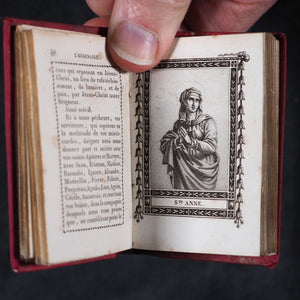 Petites heures à Jesus Christ. Dédiées aux jeunes fidelea. Janet, Francois. Libraire. Rue de la Harpe, 50. Paris. Circa 1818.