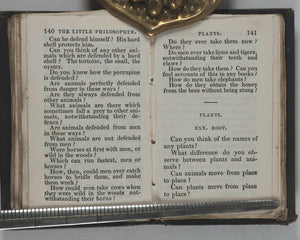 Abbott, Jacob [Principal of the Mount Vernon School, Boston, America]. Little Philosopher. Designed for the use of Juvenile Reasoners. Nelson, Thomas. Edinburgh. 1840.