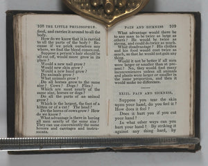 Abbott, Jacob [Principal of the Mount Vernon School, Boston, America]. Little Philosopher. Designed for the use of Juvenile Reasoners. Nelson, Thomas. Edinburgh. 1840.