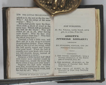 Load image into Gallery viewer, Abbott, Jacob [Principal of the Mount Vernon School, Boston, America]. Little Philosopher. Designed for the use of Juvenile Reasoners. Nelson, Thomas. Edinburgh. 1840.
