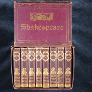 Shakespeare, William. Illustrated Pocket Shakespeare. Bryce, David & Son. Glasgow. 1886.