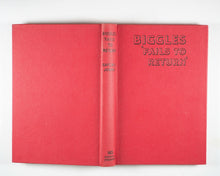 Load image into Gallery viewer, Biggles Fails to Return. Captain W. E. Johns. Hodder and Stoughton, 1951. 1st Edition 4th Printing.

