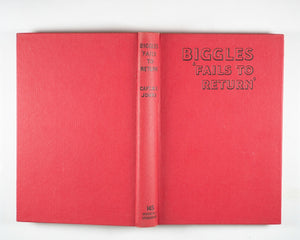 Biggles Fails to Return. Captain W. E. Johns. Hodder and Stoughton, 1951. 1st Edition 4th Printing.