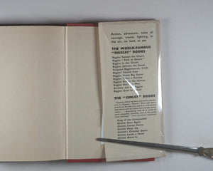 Biggles Fails to Return. Captain W. E. Johns. Hodder and Stoughton, 1951. 1st Edition 4th Printing.
