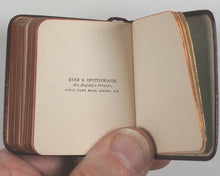 Load image into Gallery viewer, Royal Bijou Birthday Book. Eyre &amp; Spottiswoode. London. 1900.
