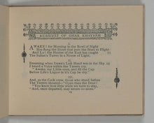 Load image into Gallery viewer, Omar Khayyam. Edward Fitzgerald, translator. Rubaiyat of Omar Khayyam. Bryce, David &amp; Son. Glasgow. 1904.

