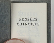 Load image into Gallery viewer, Pensées Chinoises. Kundig, Andrée. Genève. 1954.
