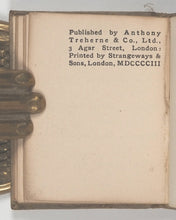 Load image into Gallery viewer, Gray, Thomas. Elegy Written in a country church-yard. Treherne, Anthony. London. 1903.
