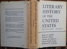 Load image into Gallery viewer, Literary History of the United States, Third Edition: Reivsed Piller, Robert. E.; et al. Published by Macmillan, 1969
