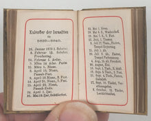 Load image into Gallery viewer, Fromme's Wiener Porte-monnaie Kalender 1879. Fromme, Verlag Von Carl. K.k. Hofbuchdrucker. Wien. [1878].
